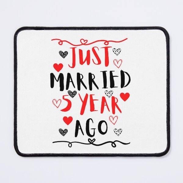 Item preview, just married 5 years ago designed and sold by InsaneCorner.