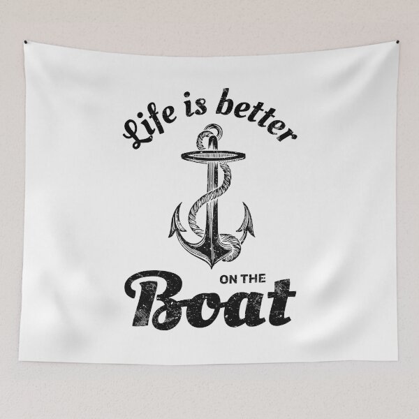 Item preview, Life is better on the boat designed and sold by absolutdesign.