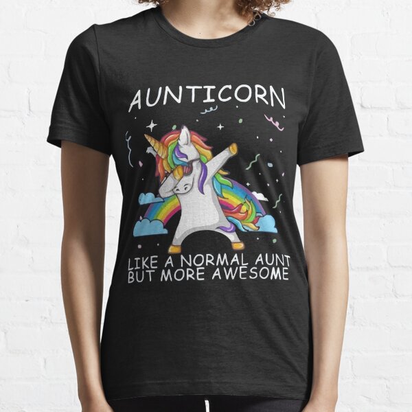 Aunticorn Like A Normal Aunt But More Awesome Essential T-Shirt