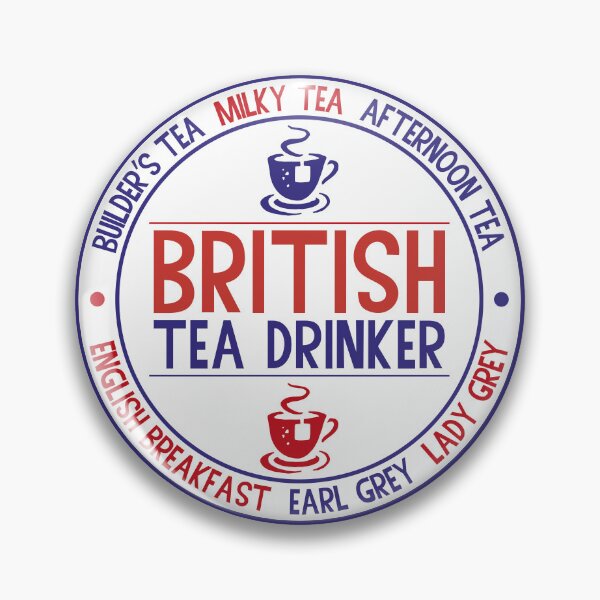 Item preview, British Tea Drinker designed and sold by VicEllisArt.