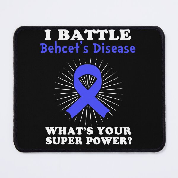 Item preview, I Battle Behcet's Disease Funny Behcet's Disease Warrior Gift designed and sold by rechardtee.