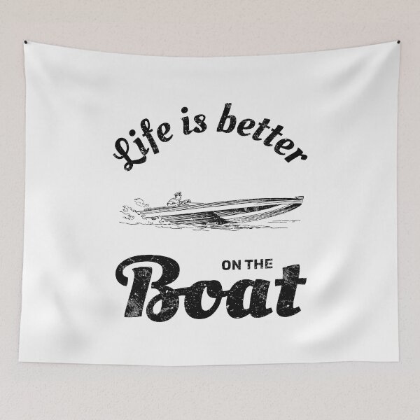 Item preview, Life is better on the boat designed and sold by absolutdesign.