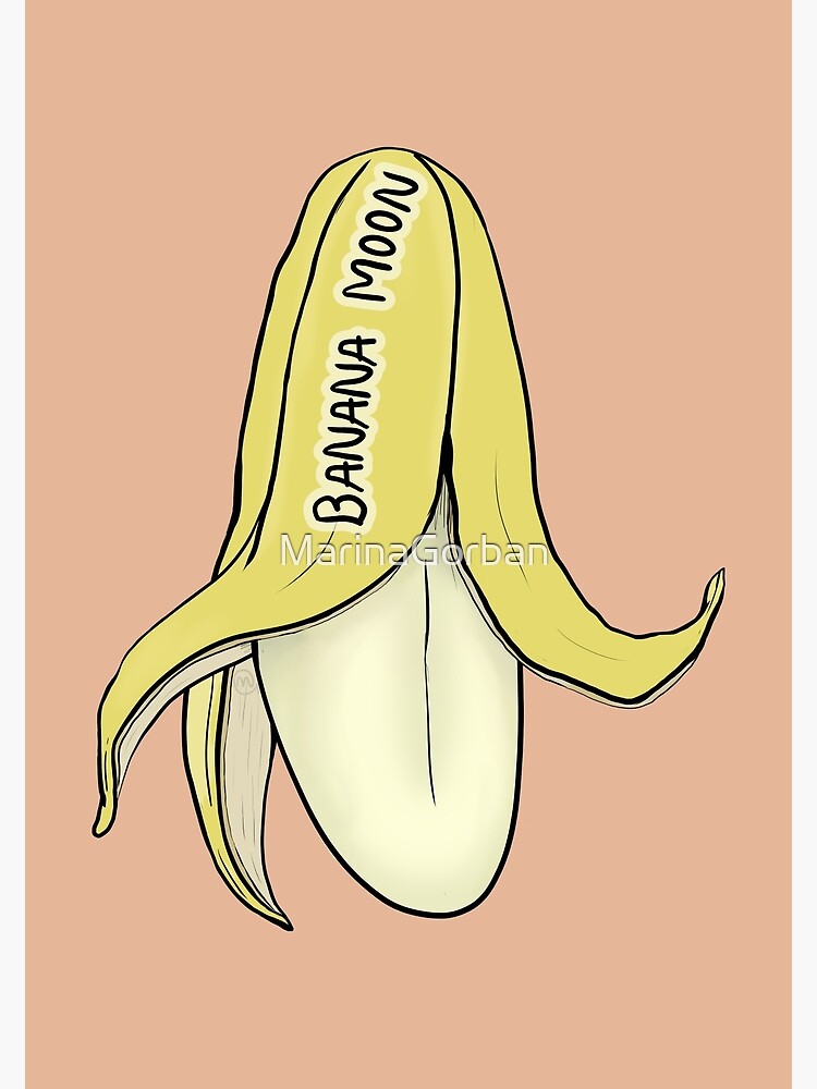 "Banana Moon Banana Butt Prank " Poster for Sale by MarinaGorban