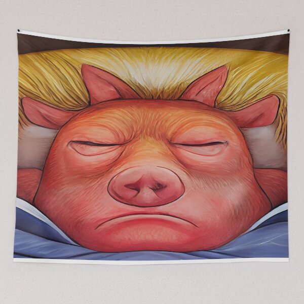 Artikelvorschau, Schweinchen Donald entworfen und verkauft von Liz4paris.