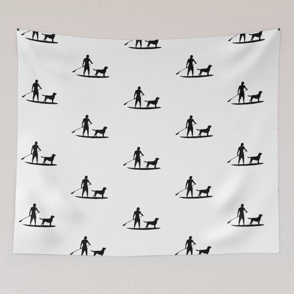 Item preview, Mens SUP Standup Paddleboarding Labrador Puppy Dog Dad designed and sold by Guarddogdrive.