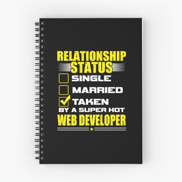 Item preview, Funny His and Her Gifts Web Developer Relationship Status designed and sold by haselshirt.