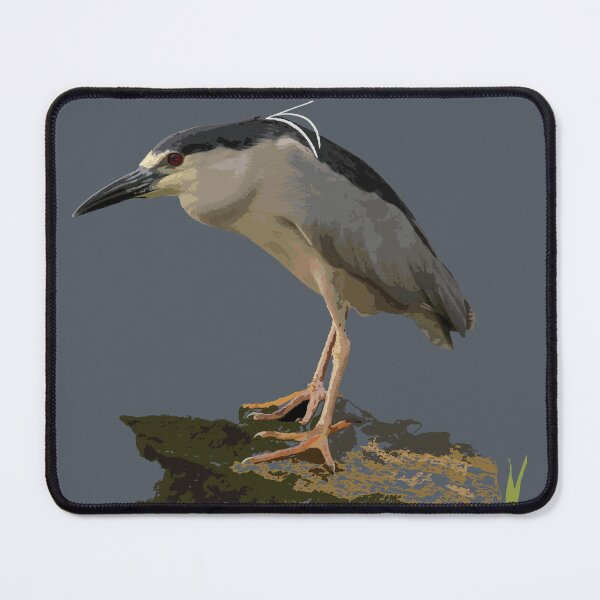 Item preview, ‘Auku’u or black-crowned night heron designed and sold by NJartbyNJacobson.