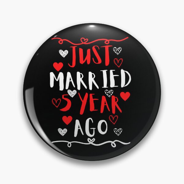 Item preview, just married 5 years ago designed and sold by InsaneCorner.