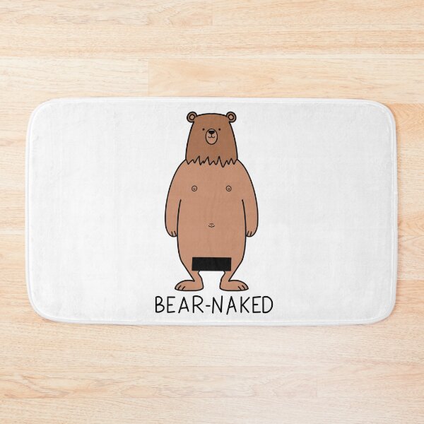 Item preview, Bear-Naked, Bear pun with box designed and sold by limitLIS.