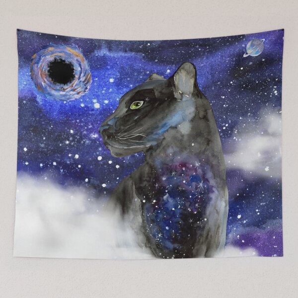 Item preview, Galaxy Black Panther designed and sold by Lylabean22.
