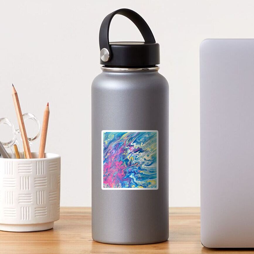 Color Splash Sticker