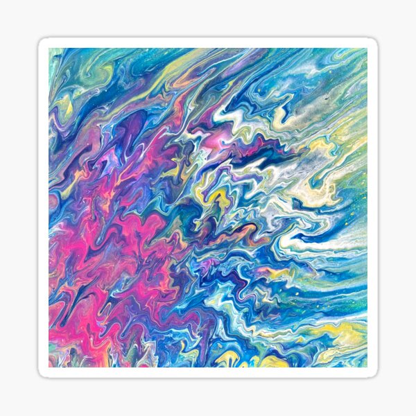 Color Splash Sticker