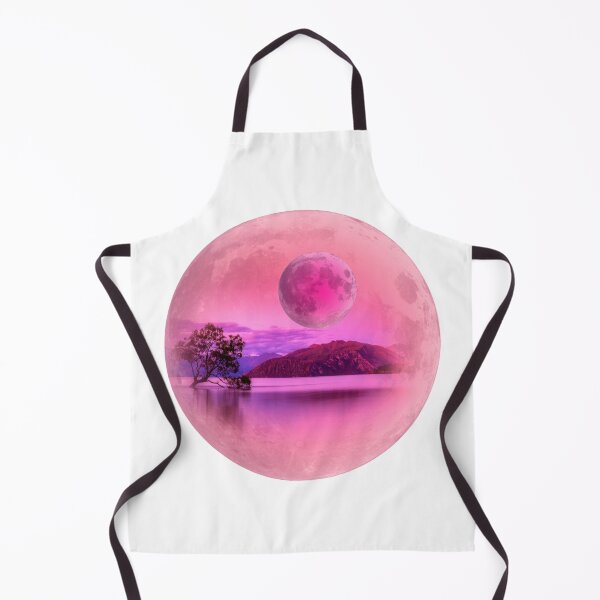 Aperçu de l'œuvre Georgia Okeeffe Lune rose au-dessus de l'eau créée et vendue par ApurwaArtShop.