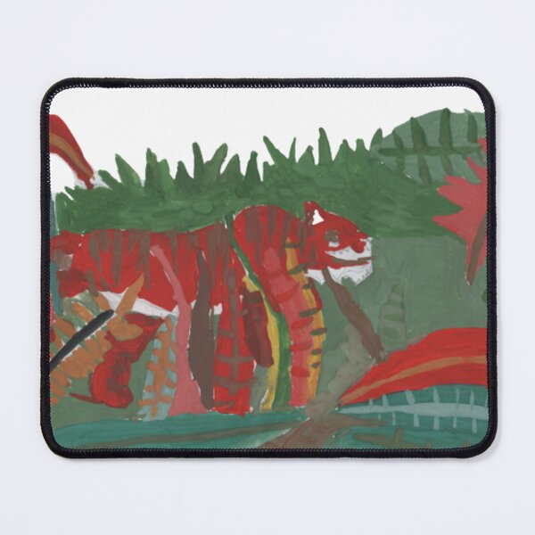 Item preview, Tiger Sneaking in Jungle designed and sold by mila-ola.