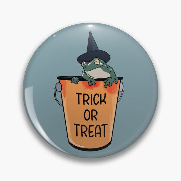 Item preview, Halloween Pets - Trick or Treat Frog designed and sold by Ish and Giggles.