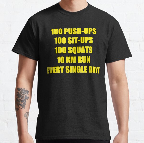 Push Up T-Shirts for Sale