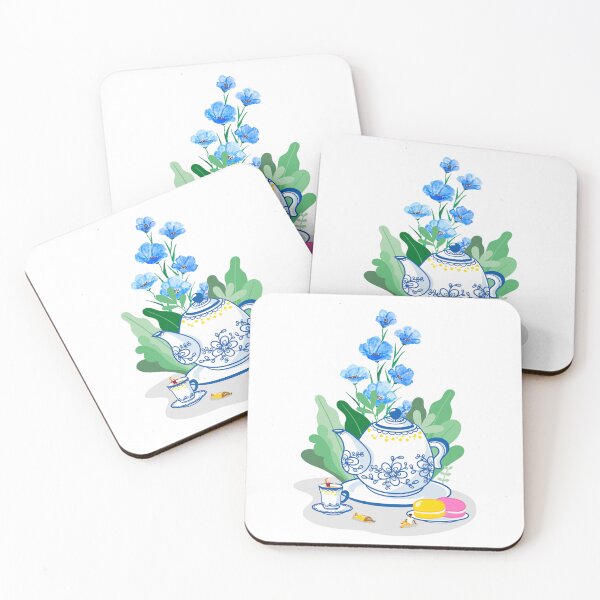 Item preview, tea time designed and sold by ApurwaArtShop.
