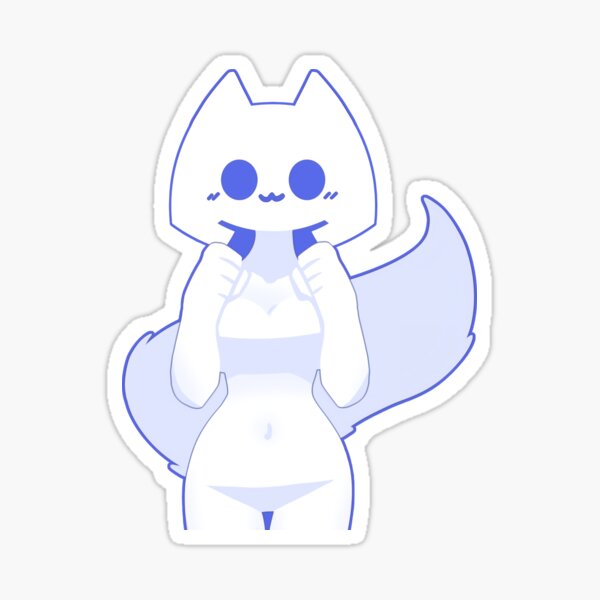 Furry Discord Sticker For Sale By Nekuzart Redbubble