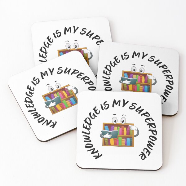 Item preview, KNOWLEDGE IS MY SUPERPOWER designed and sold by IsaCria.
