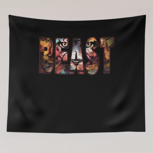 Item preview, Beast Tiger Words Creative Design Every Women Man Will Desire Unleash Your Beast Gift Idea designed and sold by Countrysmart.