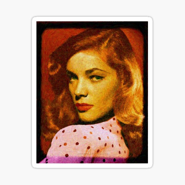 Lauren Bacall - 036 Sticker
