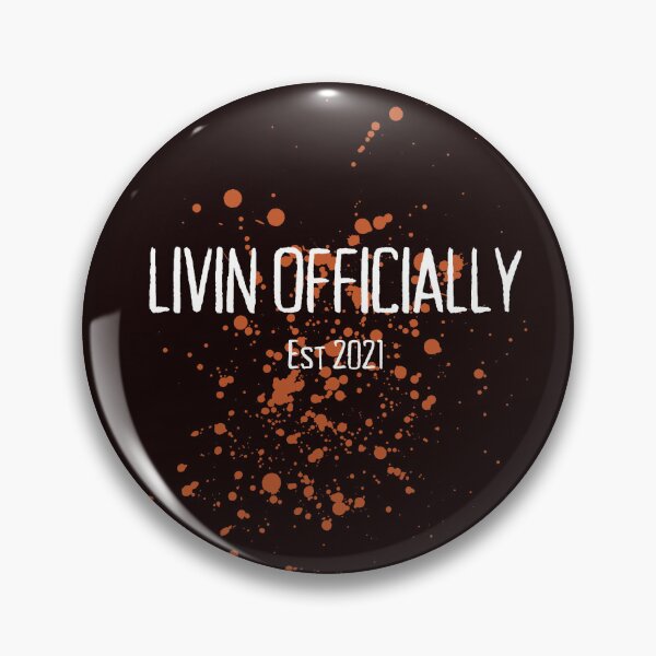 Item preview, Livin Officially est 2021 life style healthy life balance motivational brand designed and sold by YOURTHINGZ.