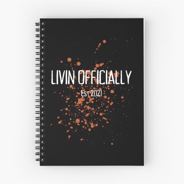 Item preview, Livin Officially est 2021 life style healthy life balance motivational brand designed and sold by YOURTHINGZ.