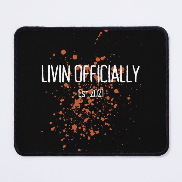 Item preview, Livin Officially est 2021 life style healthy life balance motivational brand designed and sold by YOURTHINGZ.