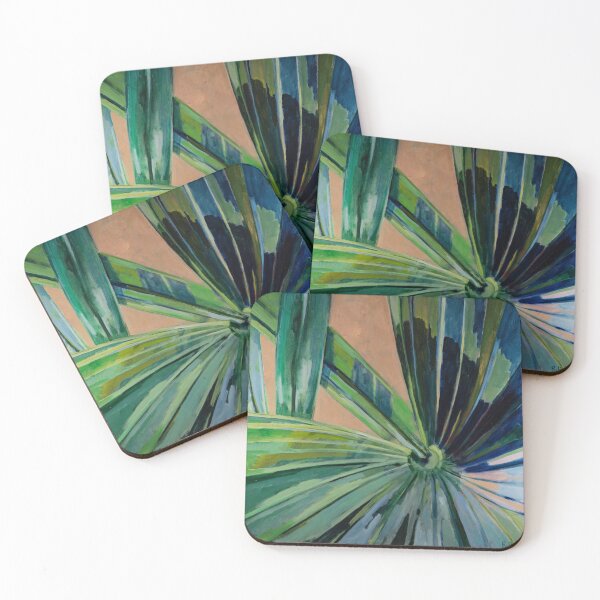 Item preview, The Sun in a Palm Leaf Fine Art Painting designed and sold by artmanikin.