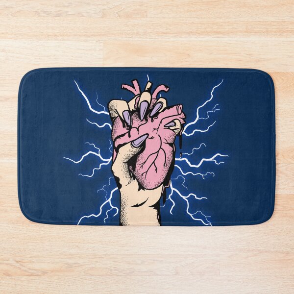 Item preview, Blue Lightning Heart designed and sold by ArtOfStars.