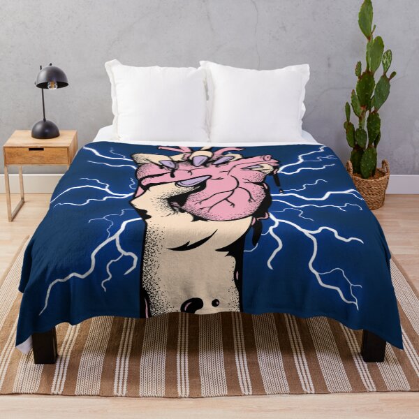 Item preview, Blue Lightning Heart designed and sold by ArtOfStars.