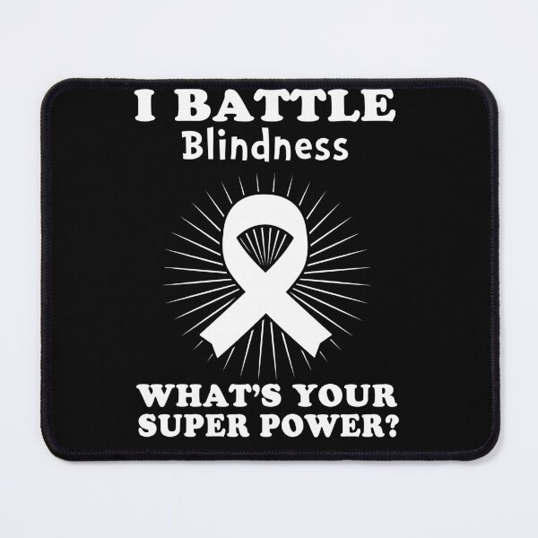 Item preview, I Battle Blindness Funny Blindness Warrior Gift designed and sold by rechardtee.