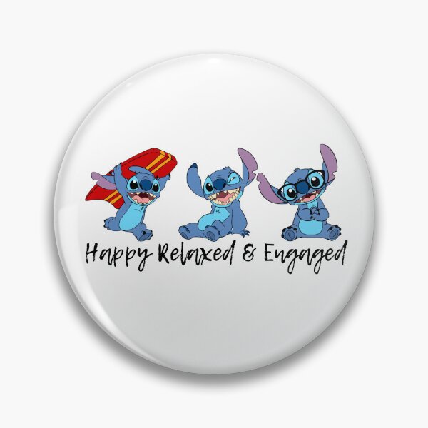 Item preview, Happy Relaxed & Engaged - Stitch - Applied Behavior Analysis - ABA - Behavioral therapy designed and sold by Ausome  Behavior.