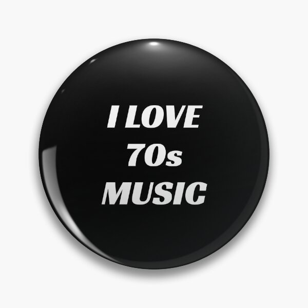 Item preview, I love 70s music purple retro nostalgia designed and sold by Inspirationmotivation.