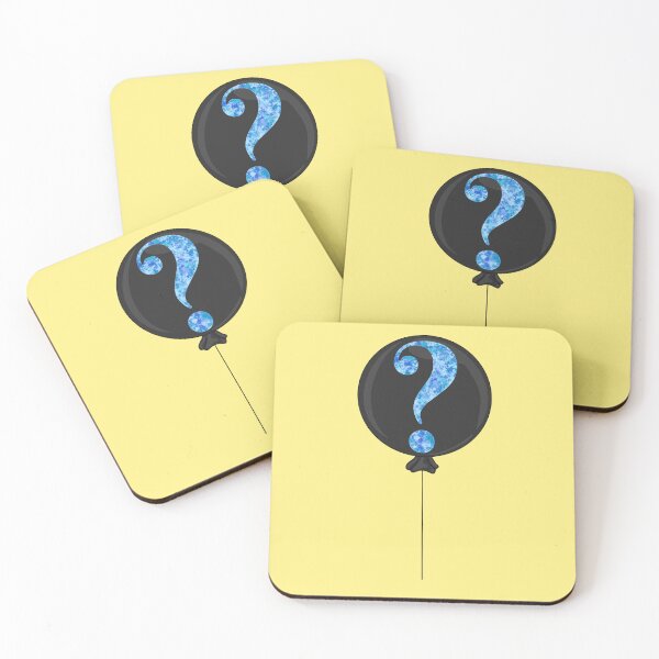 Item preview, Blue Confetti Gender Reveal Balloon With Yellow Background  designed and sold by missmann.