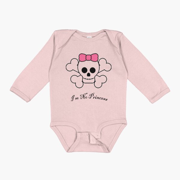 Item preview, I'm no princess Skull and Crossbones designed and sold by Nicole’s Nifty Shop.