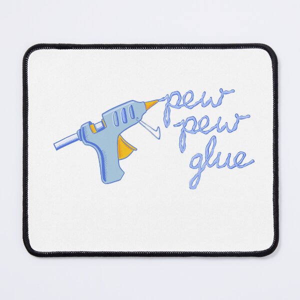 Item preview, Pew pew glue (blue) designed and sold by Science Lab Designs.