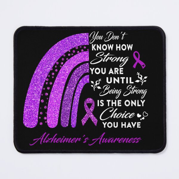 Item preview, You Don't Know How Strong You Are Rainbow Alzheimer's Awareness designed and sold by Gillosina.