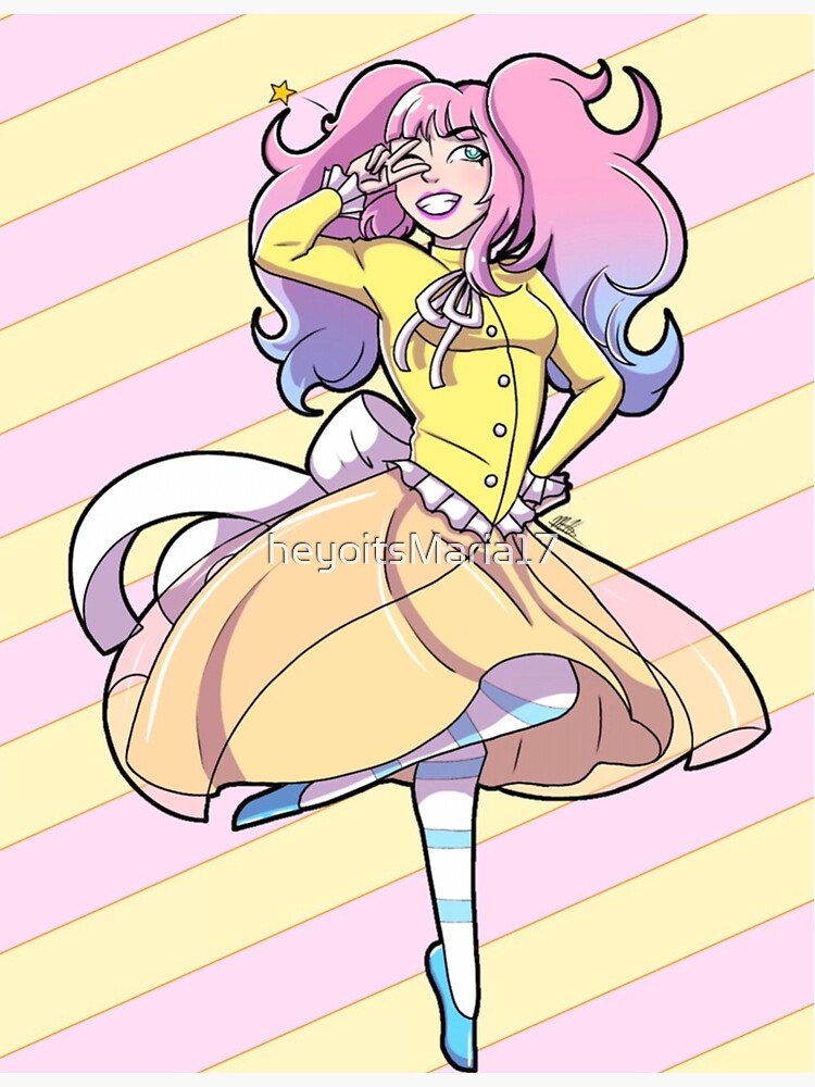 "Cotton Candy Girl!" Poster for Sale by heyoitsMaria17 Redbubble