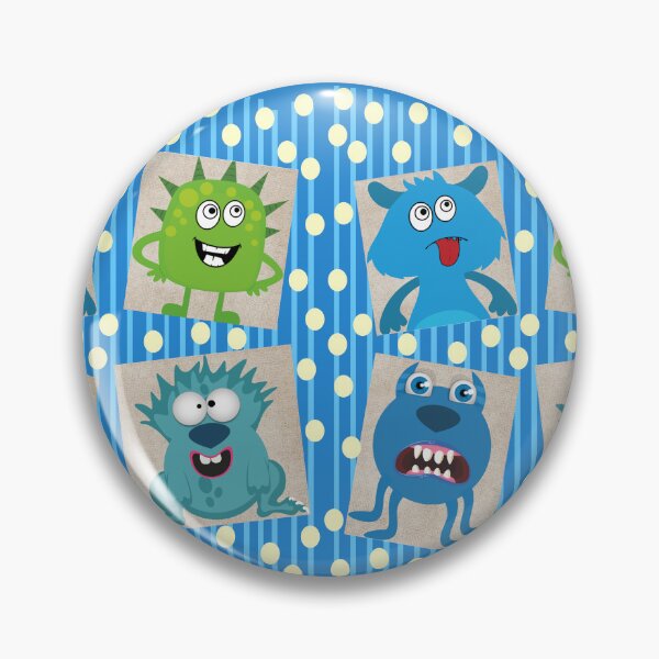Item preview, Polka-dot Monsters designed and sold by Nicole’s Nifty Shop.