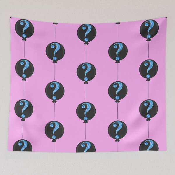 Item preview, Blue Confetti Gender Reveal Balloon With Pink Background  designed and sold by missmann.