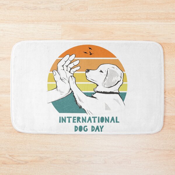 Item preview, International dog day, nice design, ideal for people who love their dogs and pets designed and sold by STDesign⭐⭐⭐⭐⭐.