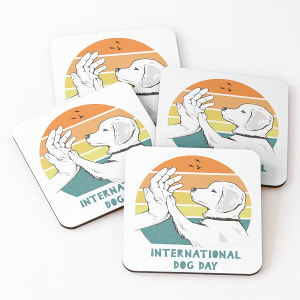Item preview, International dog day, nice design, ideal for people who love their dogs and pets designed and sold by STDesign⭐⭐⭐⭐⭐.