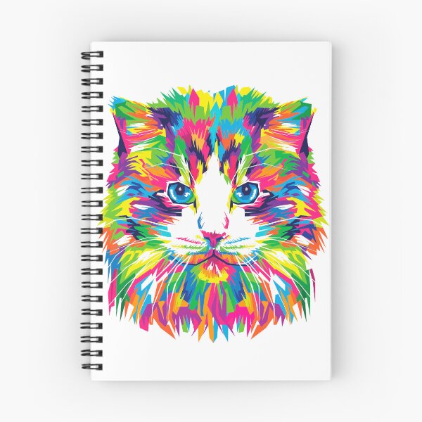 Item preview, Multi-Colored Cat designed and sold by agelessfitfreak.