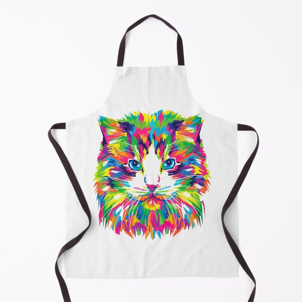 Item preview, Multi-Colored Cat designed and sold by agelessfitfreak.