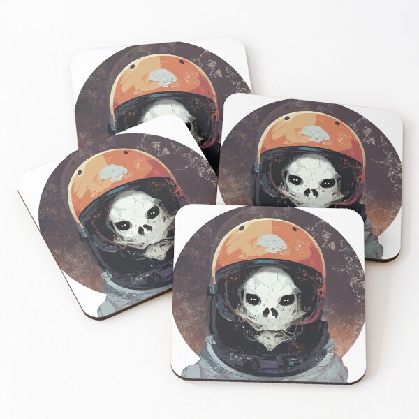 Item preview, Skull Astronaut | Sci-Fi Design designed and sold by Designsssssssssssssssss.