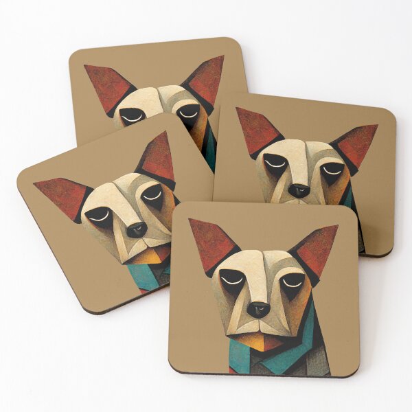Item preview, Abstract Dog designed and sold by ThePurpleMelon.