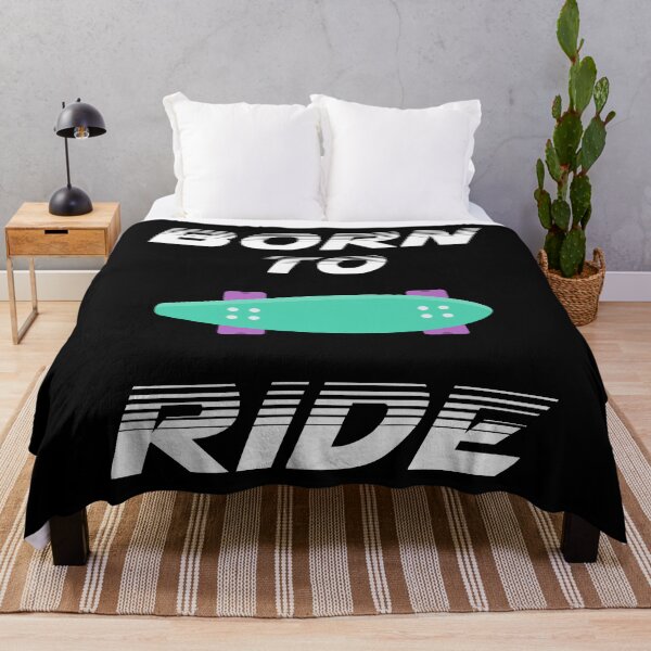 Item preview, born to ride skateboard skate designed and sold by la-petite-folie.