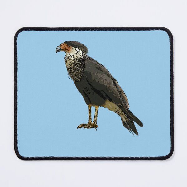 Item preview,   A Crested Caracara Black Alternate Design Painting Print designed and sold by designsasstultd.