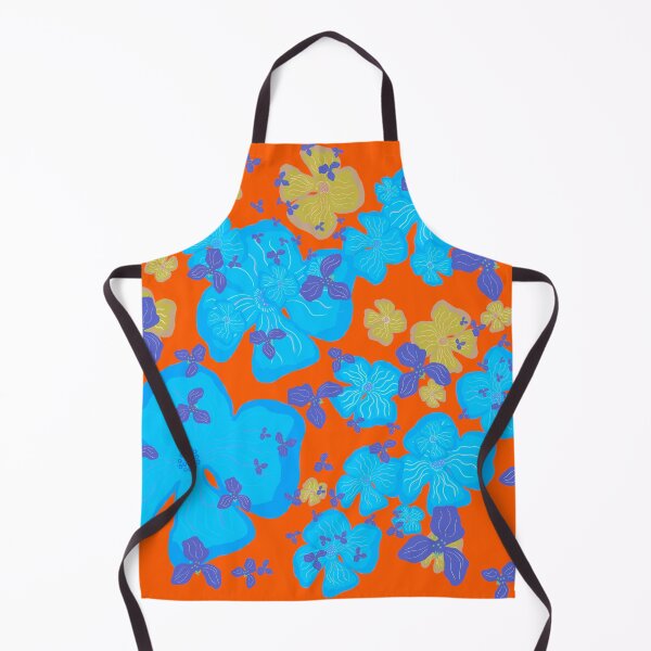 Item preview, Bright retro florals designed and sold by LynseysArtShop.